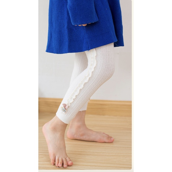 babyfit BONNY RUFFLE celana anak bayi perempuan legging buka kaki import dq-0718r