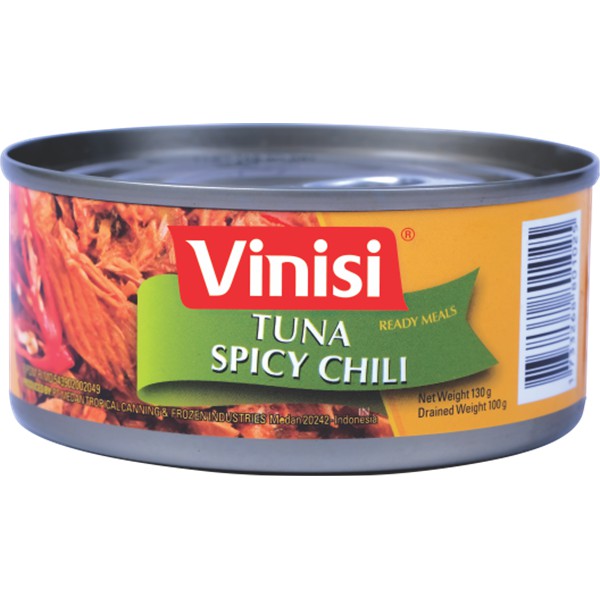 

Paket 6 Kaleng Vinisi Tuna Sambal Balado 130 Gr