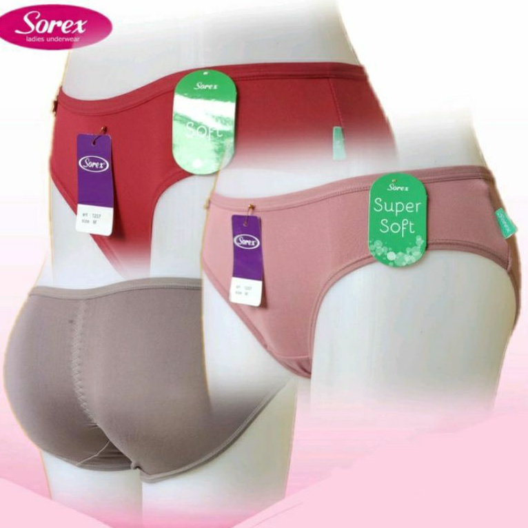 Celana Dalam Wanita Sorex 1257 / CD Wanita Super Soft Sorex 1257 ( BARU)