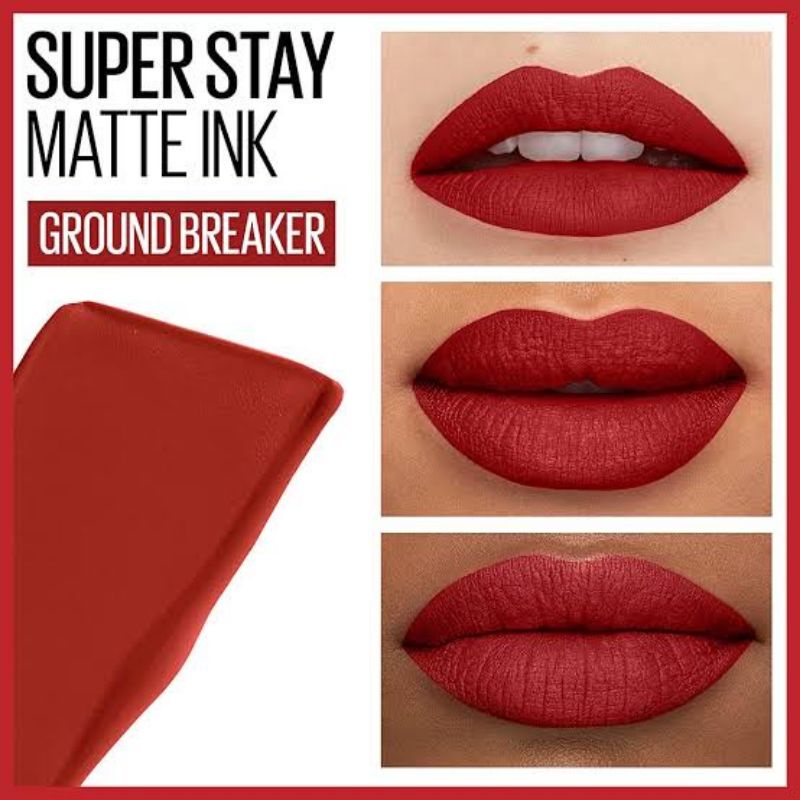 Maybelline superstay matte ink no 117 Ground Breaker