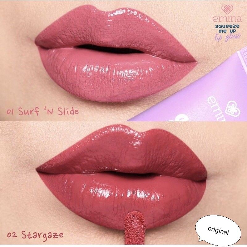 Emina Squeeze Me Lip Gloss/ Lip Balm Emina/ Lip Gloss Emina / Lipstik Murah