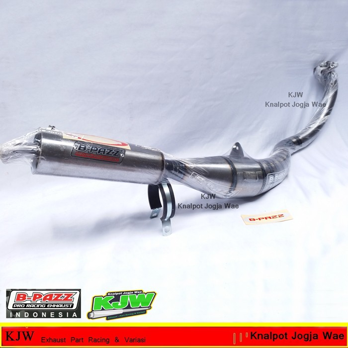 Knalpot B Pazz RXZ Standar Racing Garansi Original