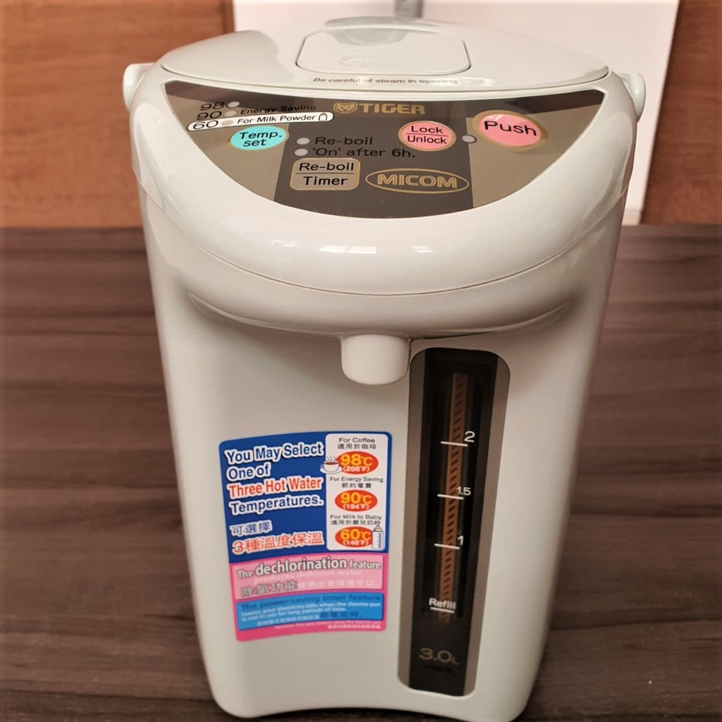 Tiger Water Heater PDH-B30G / Pemanas Air Elektrik 3 LITER