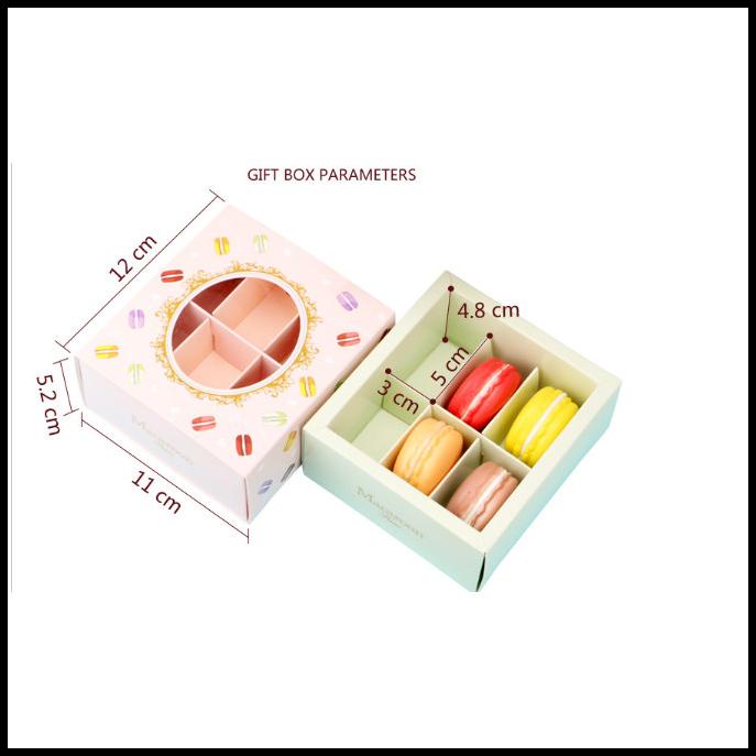 

Hampers Cookies Sekat / Macaron Makaron Box Coklat Box Kotak