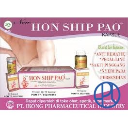 HON SHIP PAO PER BOX JAMU ENCOK ISI 10 STRIP HON SIP BAO