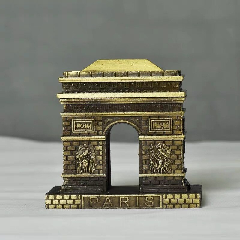 miniatur pajangan / Triumphal Arch Miniature Landmark / souvenir France icon