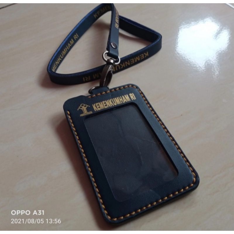

Kalung ID Card Name Tag KEMENKUMHAM RI Navy