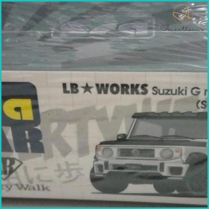 Ac - Era Car Lb Works Suzuki G Mini (White) 1:64 Diecast Model Car Limited