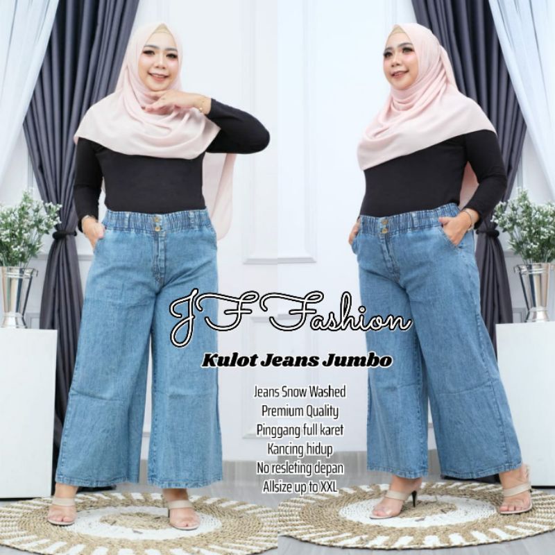 Kulot JUMBO jeans snow //JF603