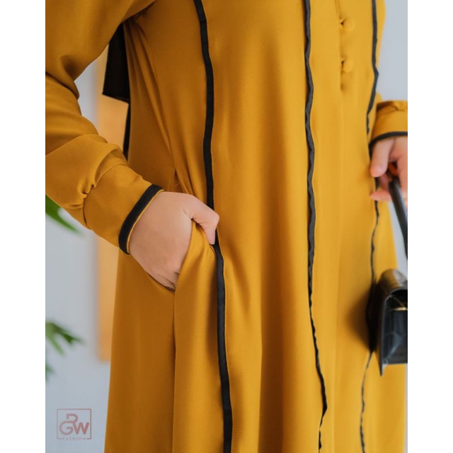 NAIMA RGW DAN DANIA ZR DRESS MUSLIM BAJU WANITA MUSLIMAH OOTD FASHION HIJAB HIJABERS POLOS ITYCREPE KATUN MURAH ECER GROSIR TERBARU