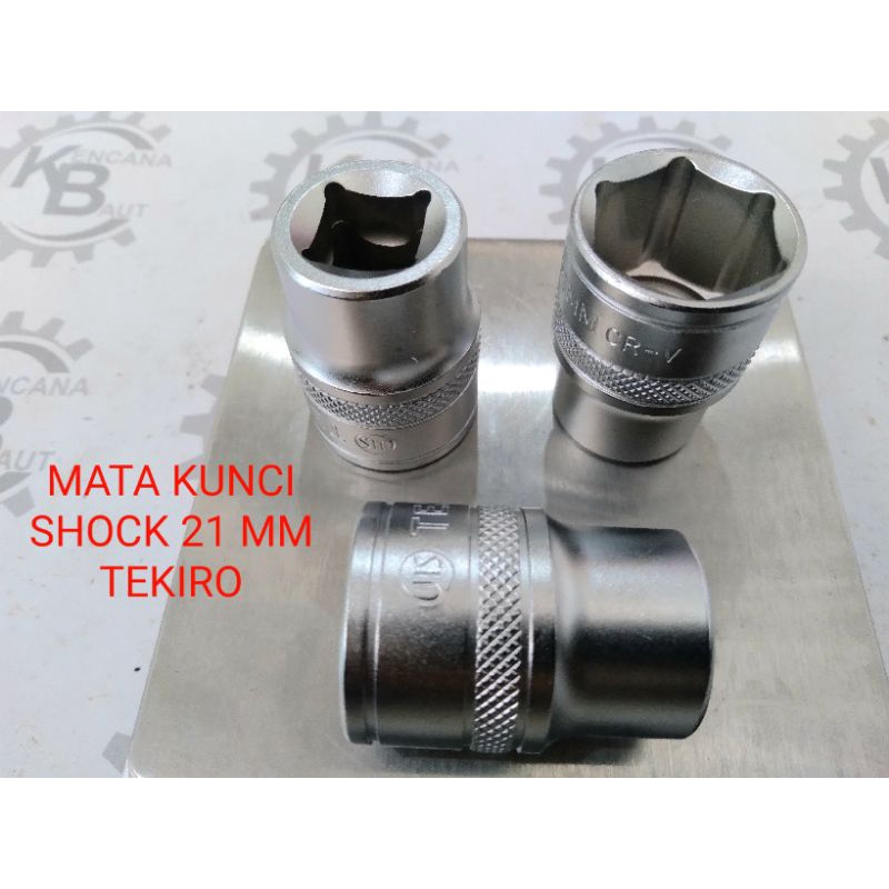 mata kunci shock tekiro 21 mm   mata kunci sok 21 mm