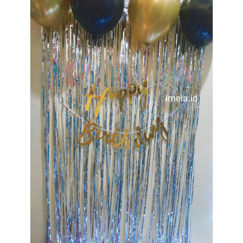 PAKET DEKORASI ULANG TAHUN / Paket dekorasi hiasan ulang tahun / Balon dekorasi ulang tahun / paket 