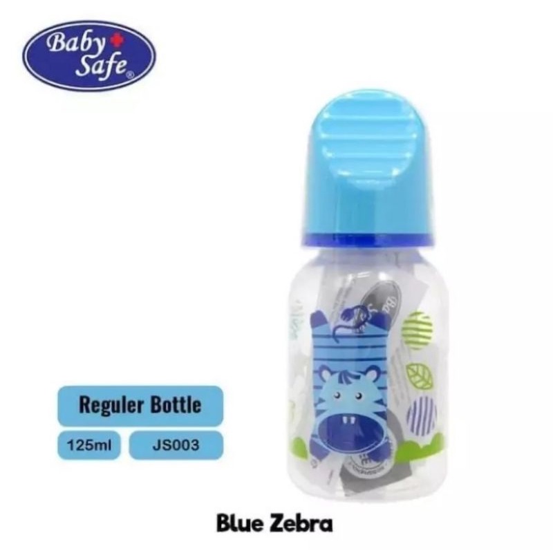Baby Safe Feeding Bottle Botol Susu 125 ml (JS003) &amp; 250 ml (JS004)