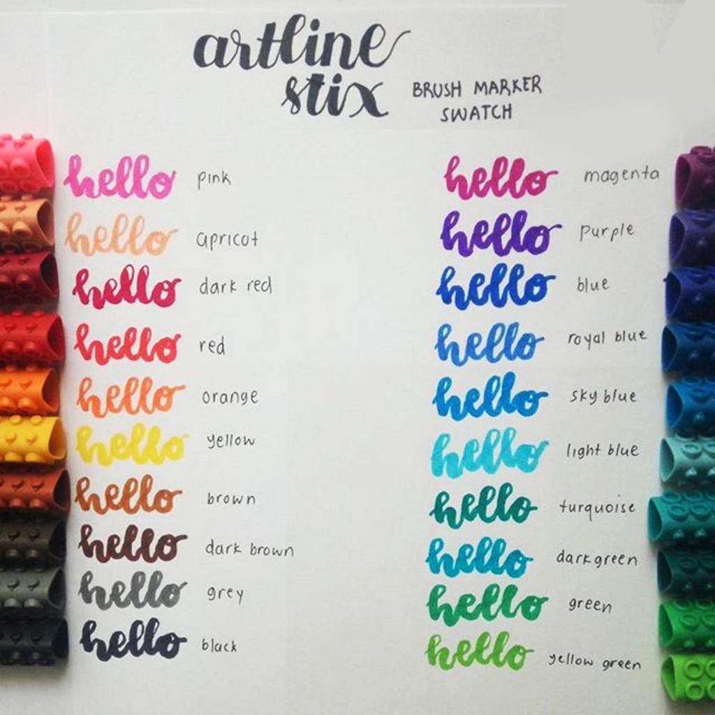 

Artline STIX Brush Marker ETX-F