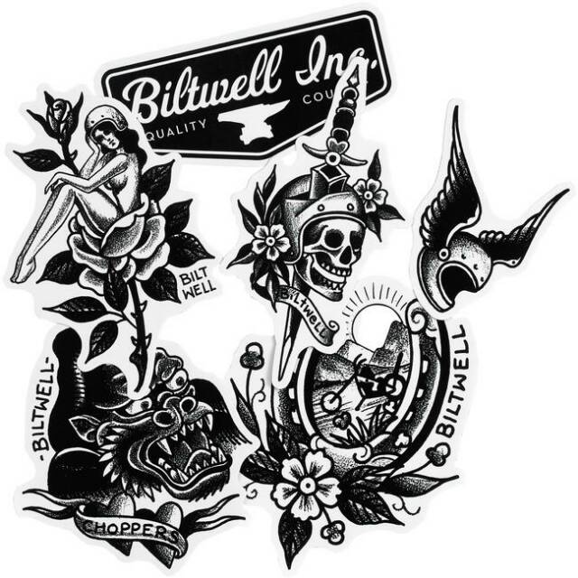 

Sticker Stiker Pack Biltwell Mason