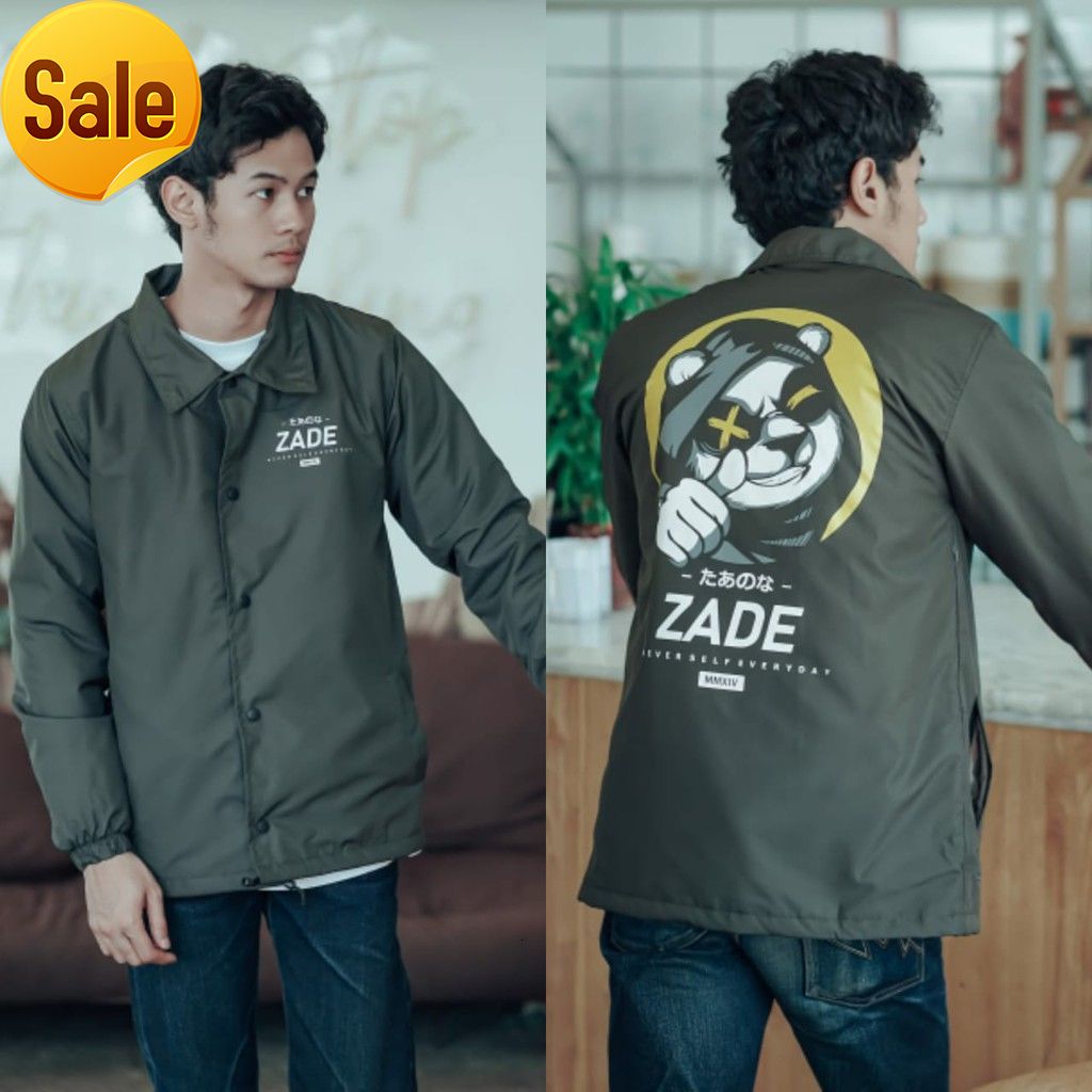 JAKET PRIA - JAKET COACH SALVIO HEXIA - JAKET COACH CAT SALVIO HEXIA - JAKET WINDBREAKER - JAKET WB