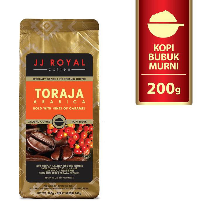 

Coffee/Kopi JJ Royal Toraja Arabica Ground Bag 200g