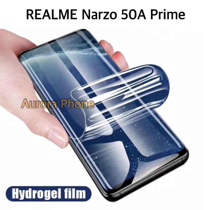 Realme Narzo 50A Prime Hydrogel Screen Protector Hydrogel Realme lNarzo 50A Prime Anti Gores Realme 
