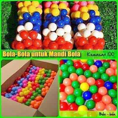 Bola mandi anak 10 PCS/PERLENGKAPAN MANDI BAYI