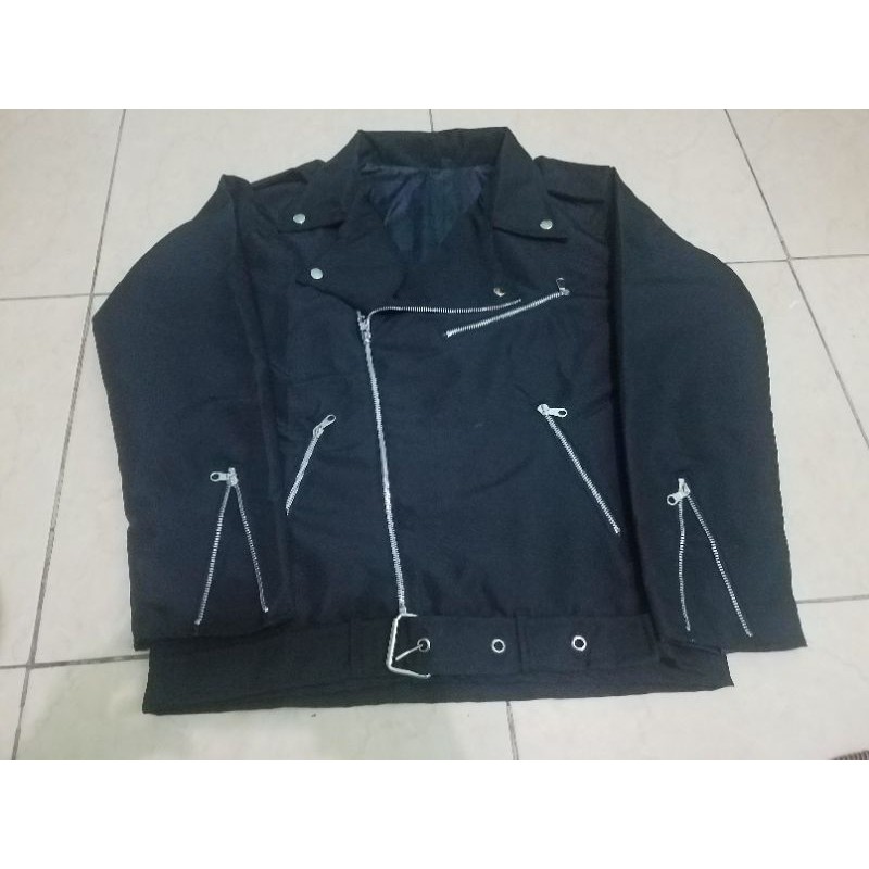 Werpack Punk / Jaket double kerah