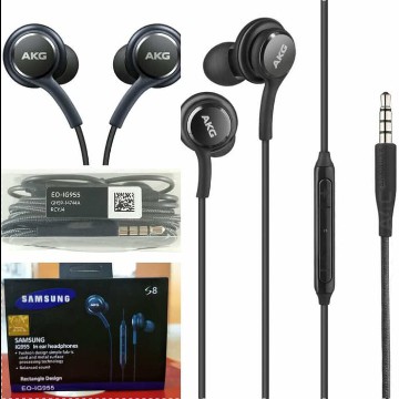 Handsfree Samsung S8 S8 Plus AKG ORIGINAL Ear Phones EarSet Universal Jack 3.5mm