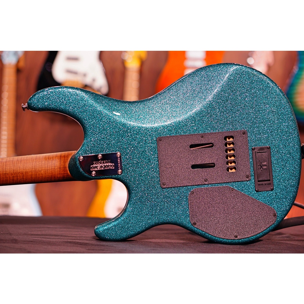 Ernie Ball Music Man Luke III HSS - Ocean Sparkle G98380