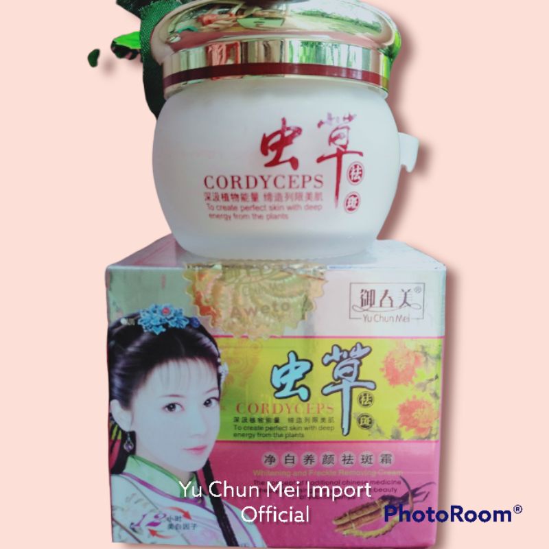 Cream Siang YU CHUN MEI CORDYCEPS Herbal Super Original