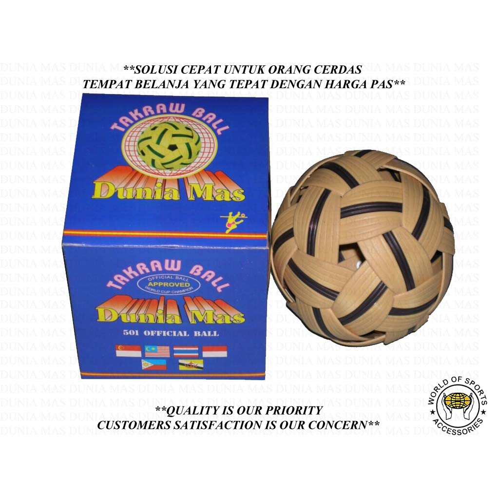 BOLA TAKRAW PLASTIK / BOLA SEPAK TAKRAW