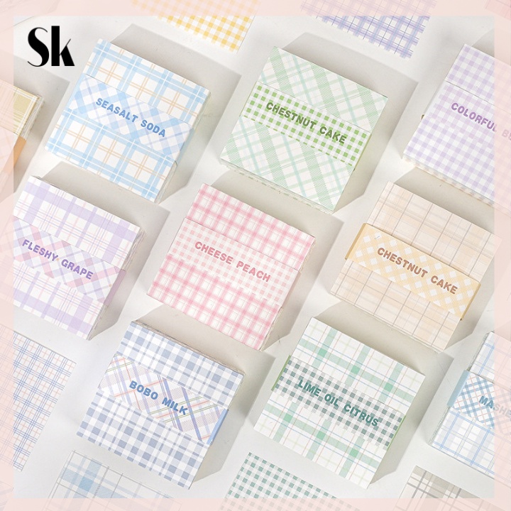 

SKSHOP Memo Pad Grid Series isi 200 Lembar - PI047