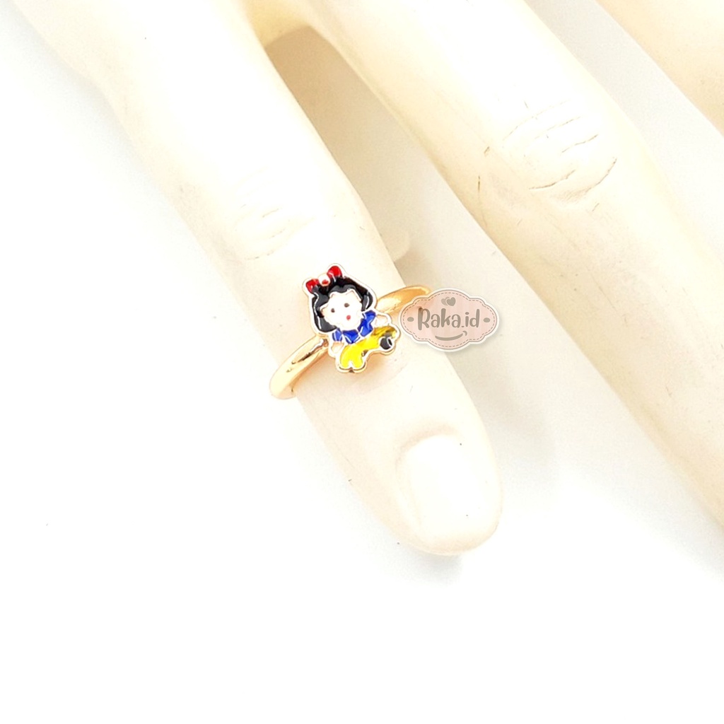 Cincin Anak Motif Putri Salju Baby Gold Perhiasan Cantik Anak 945