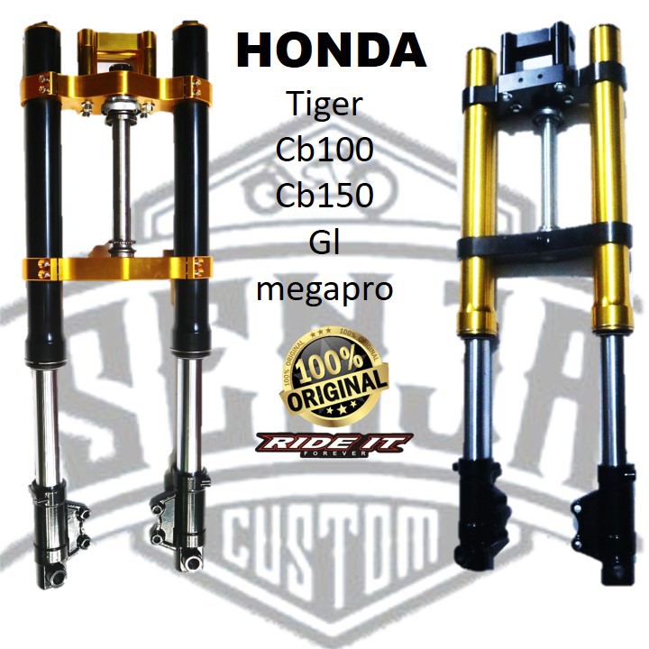 shok usd original ride it motor tiger,megapro,cb150,cb100,gl