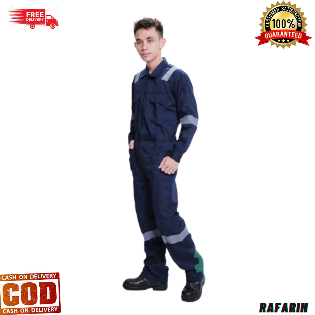 RPM Baju Montir/Baju Teknisi/Baju Mekanik/Baju Kuli/Wearpack American Drill/Wearpak SKOTLITE