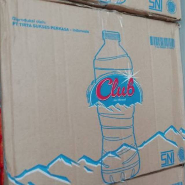 

Club botol 600 ml x 24 1 dus / karton