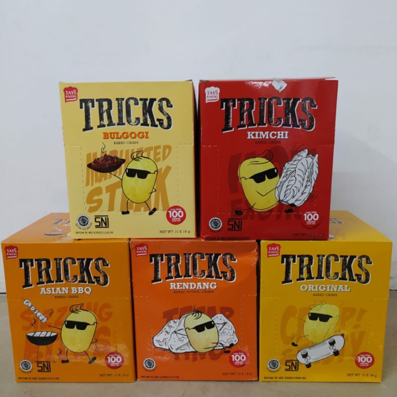 Tricks Potato 1 box isi 10 pcs