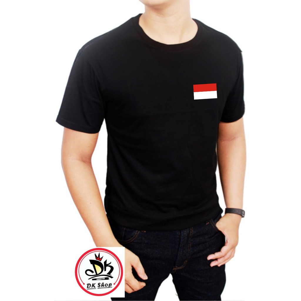 ATASAN KAOS LOGO BENDERA