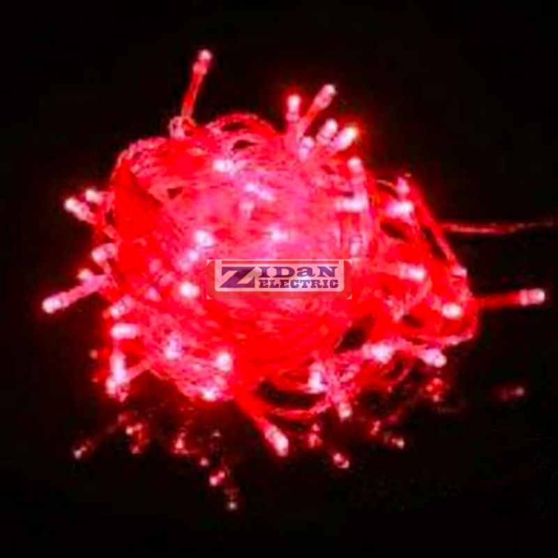 Lampu Hias Natal Thumbler Led 1 Warna Merah Putih Biru Hijau Kuning Pink Ungu Warm White / Lampu Hias Natal Motif