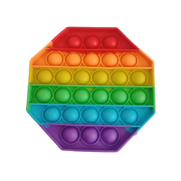 POP IT RAINBOW FIDGET TOY mainan anak pop it rainbow fidget toy