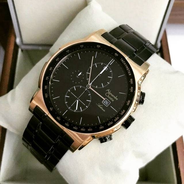 Jam tangan pria ALEXANDRE CHRISTIE AC6470MC ORIGINAL