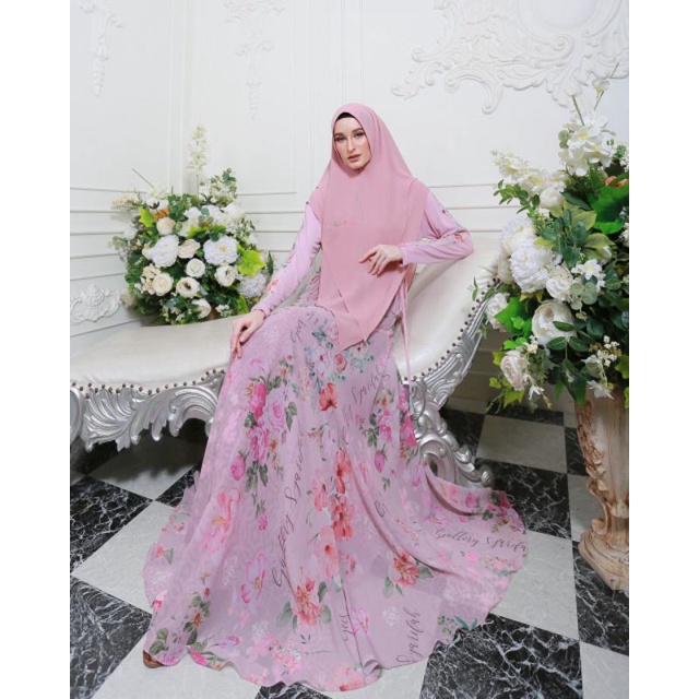 soraya set syari by gallery syarifah