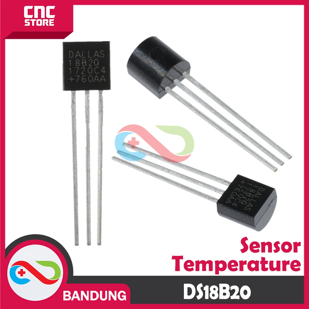 DS18B20 TO-92 ONE WIRE TEMPERATURE SENSOR FOR ARDUINO UNO MEGA ICE