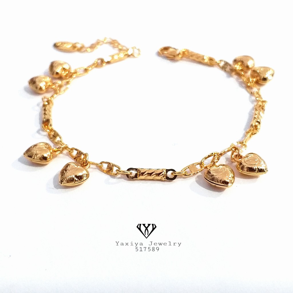 

Gelang Jurai Perhiasan imitasi Gold Yaxiya Jewelry 1273