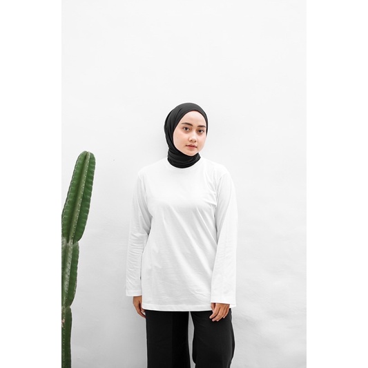 (B&amp;W) Premium Reguler Longsleeve Tees Busui Non Busui