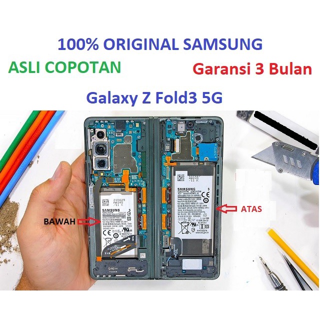 Battery Baterai SAMSUNG Galaxy Z Fold3 5G Original Asli Copotan