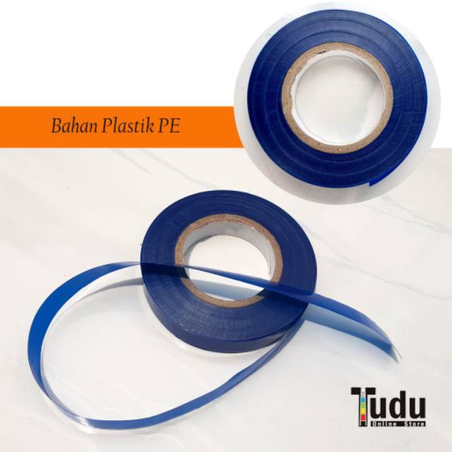 Pita BIRU tapetool alat pengikat tomat melon cabai anggur dan tanaman merambat