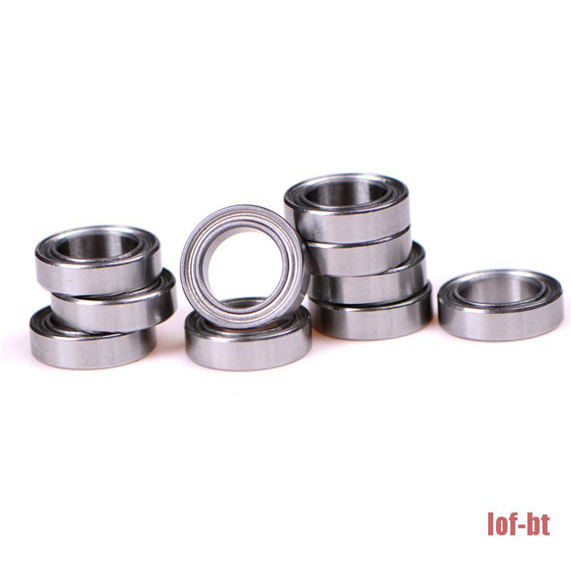 Lof-Bt 4pcs Ball Bearing Mr117Zz 7x11 X 3 7x11 X 3mm Bahan Metal Mr117Z