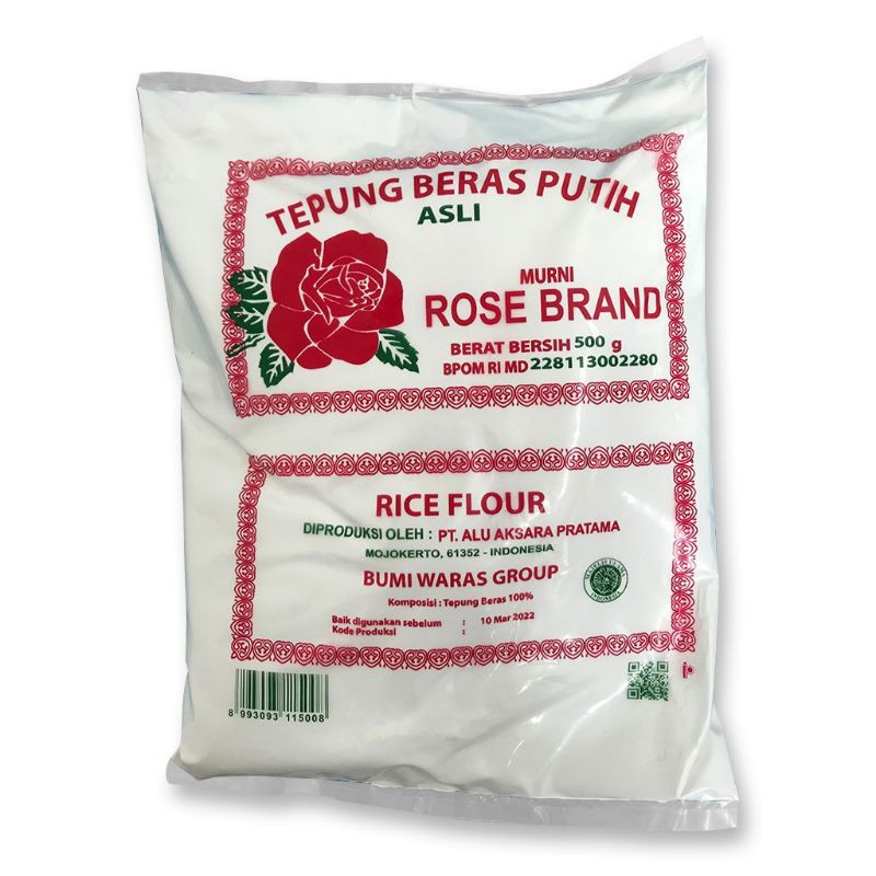

Rose Brand Tepung Beras Putih 500 gram