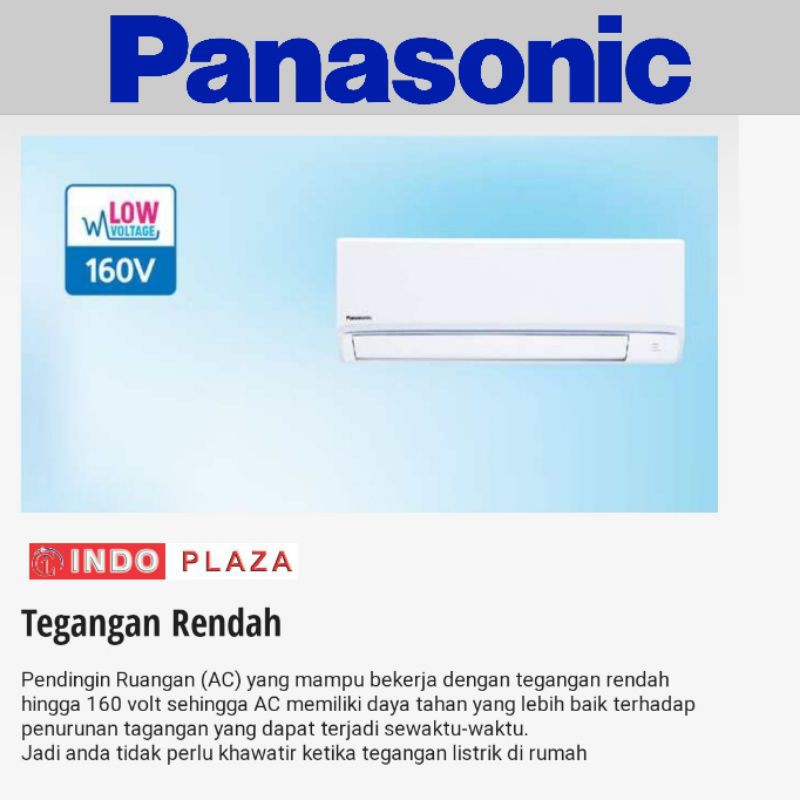 AC PANASONIC SIBIRU / SI BIRU 1/2 PK LOW VOLTAGE LN05WKJ