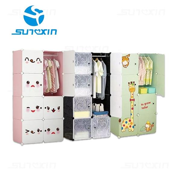 SUNXIN - LEMARI KOTAK PLASTIK PORTABLE BONGKAR PASANG RAK SERBAGUNA TERLARISSSS...,,,,,