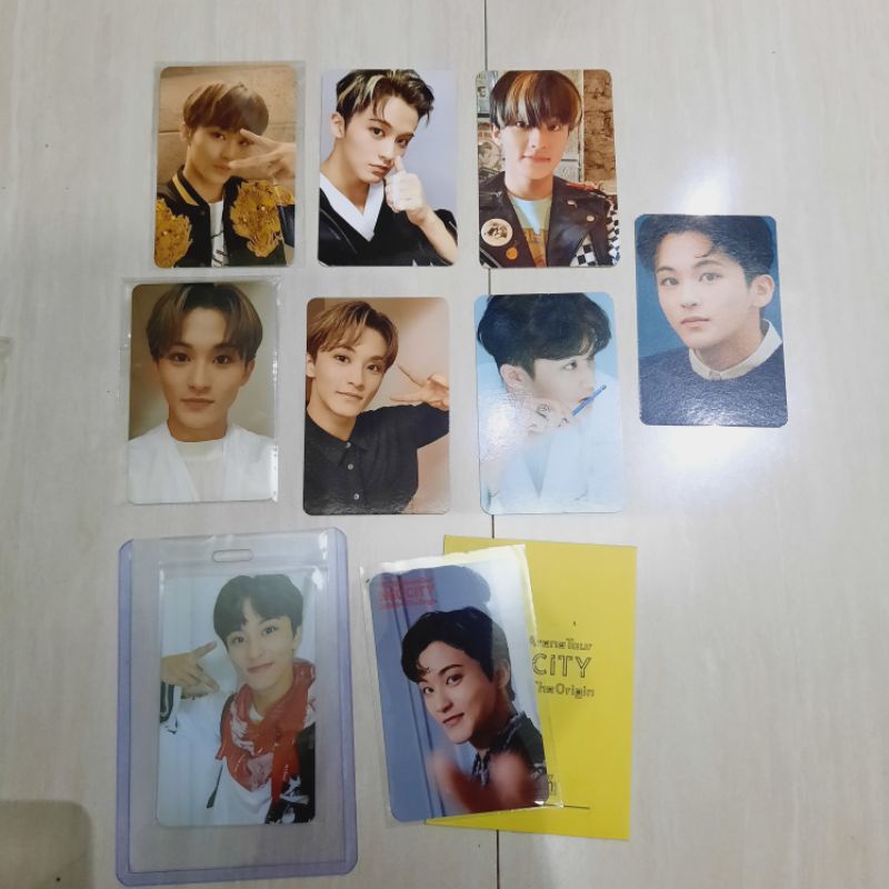 NCT SUPERM Mark pc photocard (Nct 127 ar beyond live, t ver, n ver, jopping us ver, sg2020 benefit w