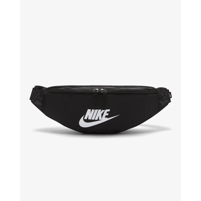 Tas Pinggang Nike Heritage Hip Pack Black White BA5750-010 ORIGINAL
